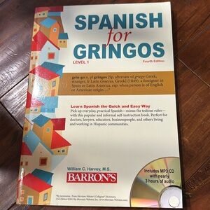 Spanish for Gringos, Level 1: with MP3 CD (Barron's Foreign Language‎ Guides)